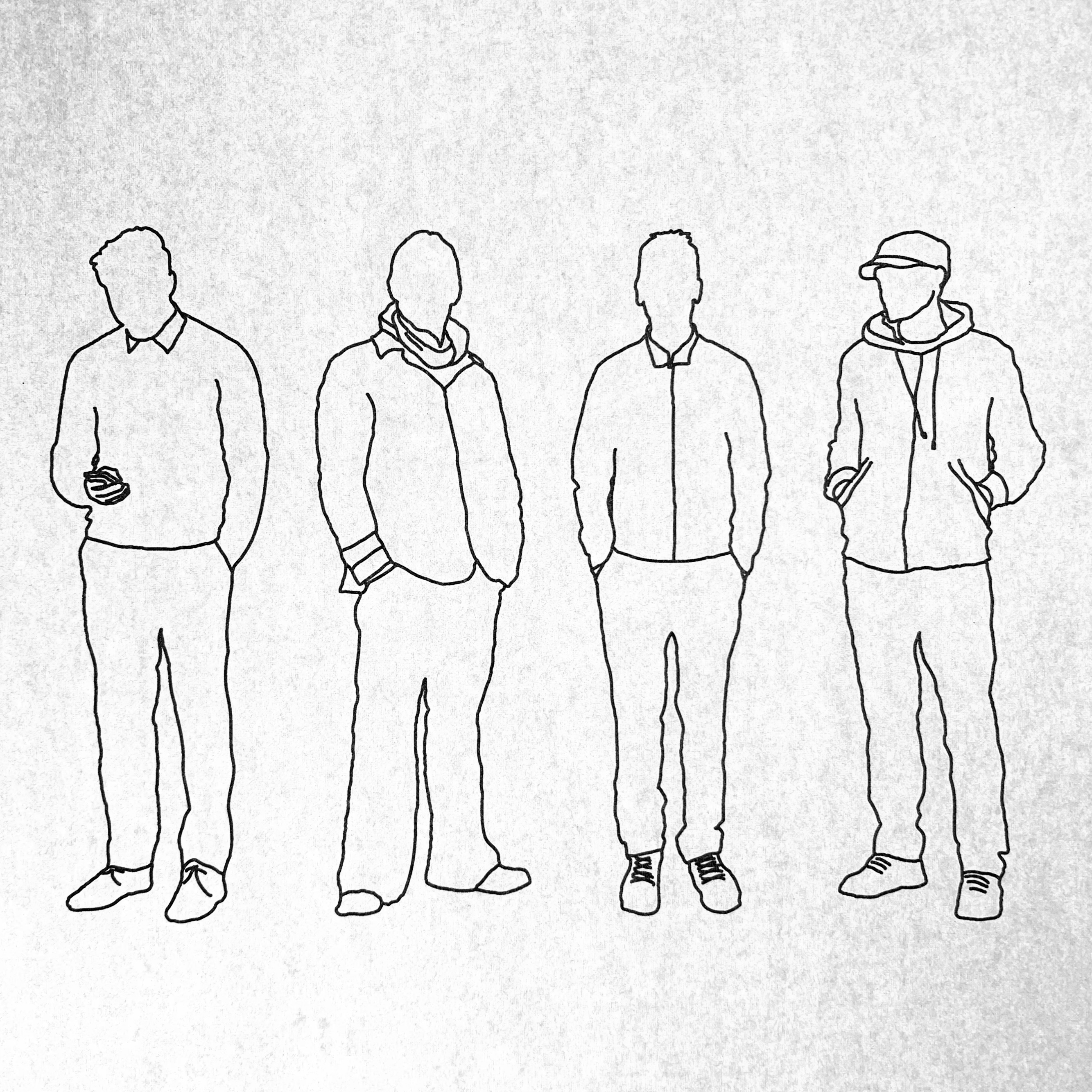 Pixelgrafik der Band